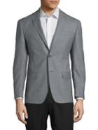 Michael Kors Checkered Wool Sportcoat