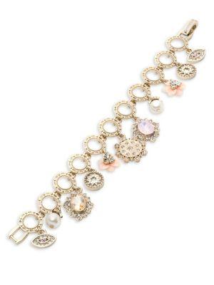 Marchesa Multi Charm Flex Bracelet