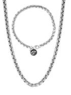 Effy 925 Sterling Silver Necklace And Bracelet 2-piece Set