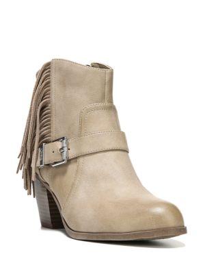 Circus By Sam Edelman Leah Fringed Almond Toe Ankle Boots