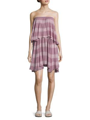 Tiare Hawaii Ocean Striped Short Dress
