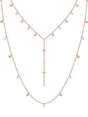 Swarovski Penelope Cruz Moonsun Rose Goldtone Long Necklace