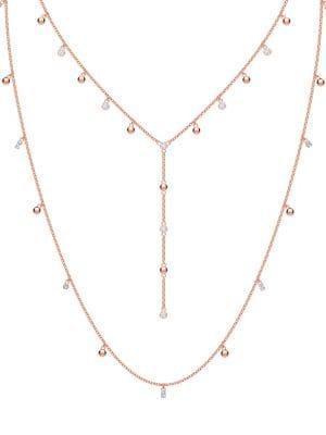 Swarovski Penelope Cruz Moonsun Rose Goldtone Long Necklace