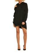 La La Anthony Oversized Hoodie Dress