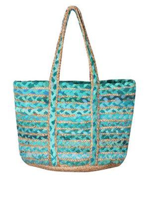 Fjallraven Hand-woven Jute Beach Tote