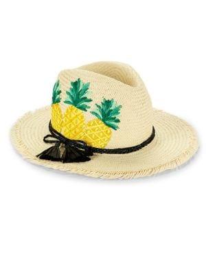 Kate Spade New York Pineapple Trilby Hat