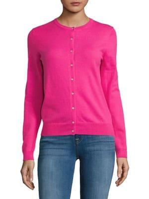 Lord & Taylor Crewneck Cardigan