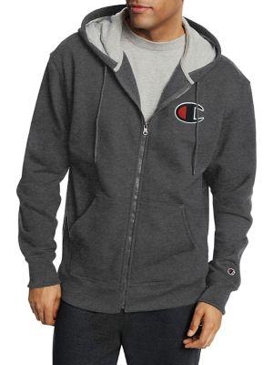 Champion Graphic Powerblend Zip Hoodie