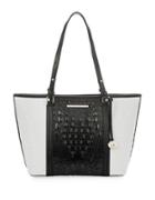Brahmin Asher Colorblocked Leather Tote
