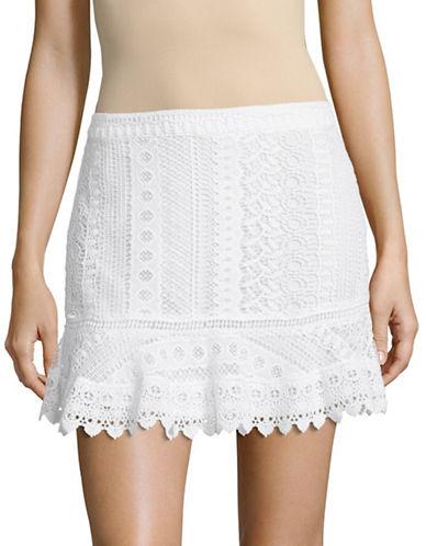 Bb Dakota Lace Mini Skirt