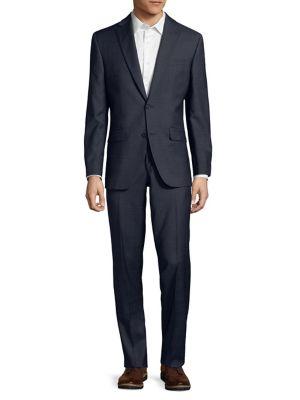 Jack Victor Napoli Tonal Wool Suit