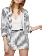 Miss Selfridge Wide Stripe Blazer