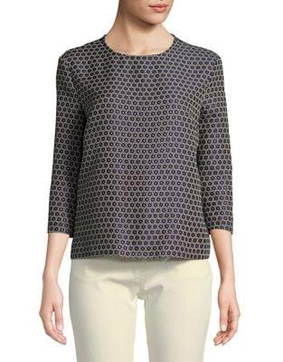 Weekend Max Mara Molo Jacquard Top