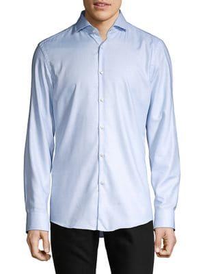 Hugo Boss Windowpane Button-down Shirt