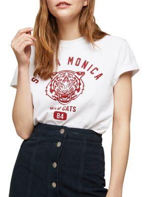 Miss Selfridge Santa Monica Cotton Tee