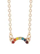 Design Lab Rainbow Pendant Necklace