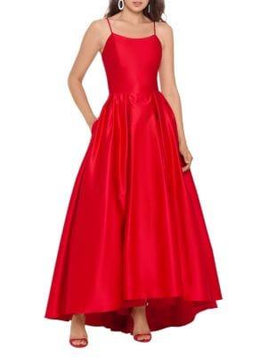 Betsy & Adam High-low Ball Gown