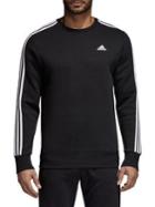Adidas Essentials Three-striped Crewneck Sweatshirt