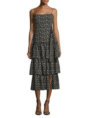 Likely Harlow Floral Tiered Ruffle Dress
