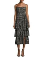 Likely Harlow Floral Tiered Ruffle Dress