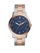 Fossil The Minimalist Three-hand Two-tone Stainless Steel Watch