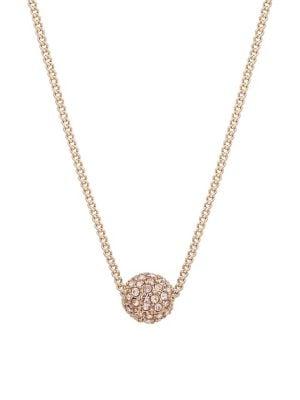 Givenchy Fireball Crystal Pendant Necklace