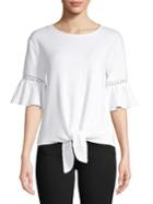 Cupio Maddie Slub Tie Top