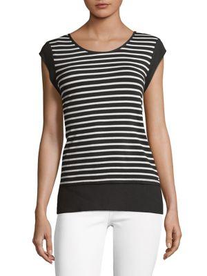 Calvin Klein Striped-print Top
