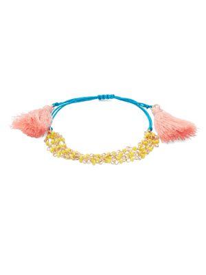 Design Lab Lord & Taylor Tassel Slide Bracelet