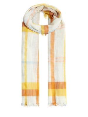 Mango Sam Checked Scarf