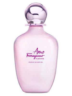 Salvatore Ferragamo Amo Flowerful Pearled Shower Gel