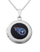 Dolan Bullock Nfl Tennessee Titans Sterling Silver Locket Necklace