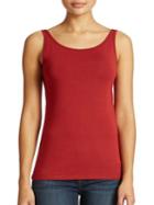 Lord & Taylor Plus Iconic Fit Slimming Tank Top