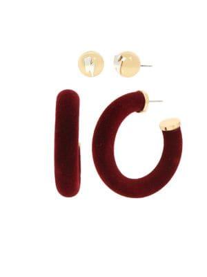 Bcbgeneration Starry Eyed 2-pair Goldtone Earrings Set