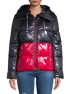 Tommy Hilfiger Colorblock Water-resistant Puffer Jacket