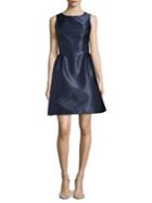 Nicole Miller New York Reversible Sleeveless Fit-&-flare Dress