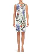 Tommy Hilfiger Floral Printed Sleeveless Dress
