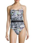 Kenneth Cole New York Printed One-piece