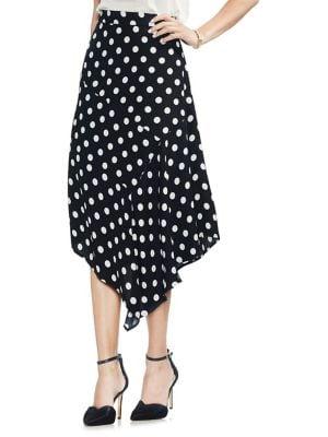 Vince Camuto Spotlight Melody Polka-dot Skirt