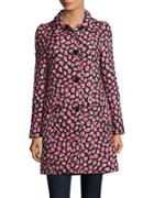 Kate Spade New York Quilted Rose-print Jacket