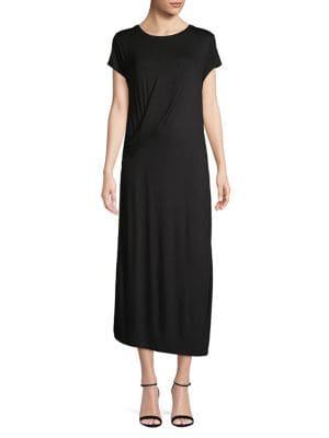 Caara Short Sleeve Midi Shift Dress