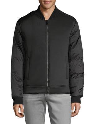En Thread Raglan-sleeve Bomber Jacket