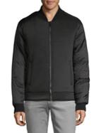 En Thread Raglan-sleeve Bomber Jacket