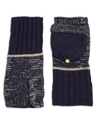 Michael Michael Kors Convertible Knit Pop-top Gloves
