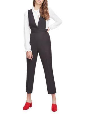 Miss Selfridge Two-in-one Kick Flare Jumpsuit