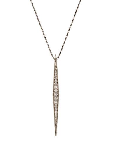 Lord & Taylor 14k Gold And Diamond Pendant Necklace