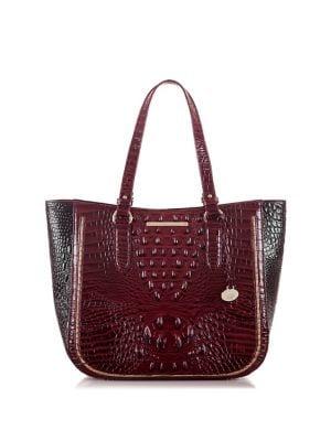 Brahmin Small Lena Leather Tote