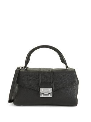 Karl Lagerfeld Paris Ali Leather Satchel