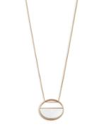 Design Lab Lord & Taylor Two-toned Circle Pendant Necklace