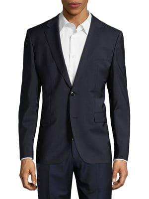 Hugo Jerrerys Wool Suit Jacket